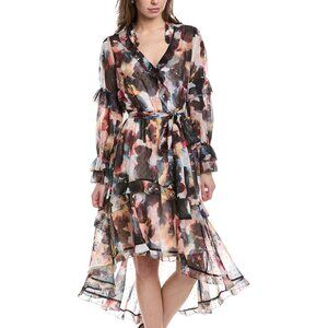 Marchesa Rosa Oleander Maxi Dress